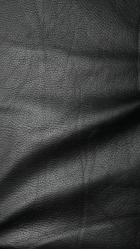 Vertical footage of dark leather background Stock Footage 292777451