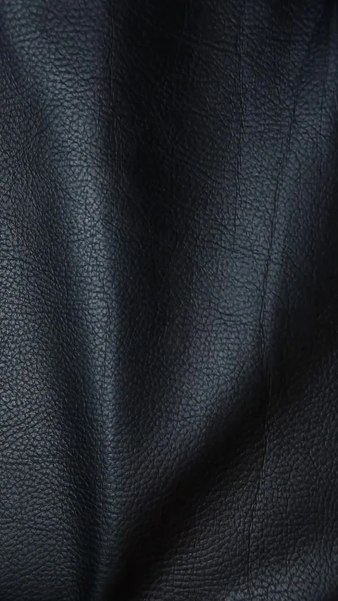 Vertical footage of dark leather texture Stock Footage 287999469