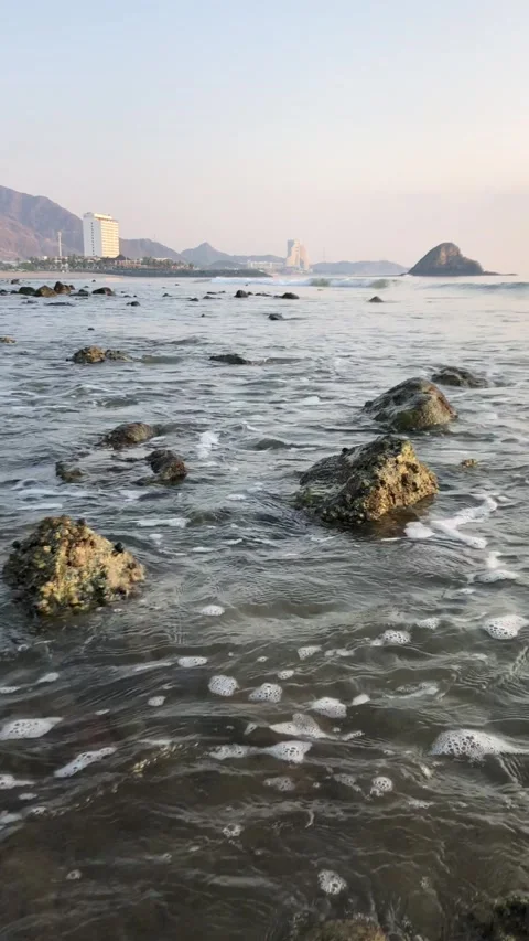 Vertical Footage of Dramatic Landscape 3 Stock Footage 237736197