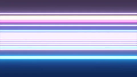 Vertical footage with fast flying through the horizontal neon streaks loop Stock Footage 170304911