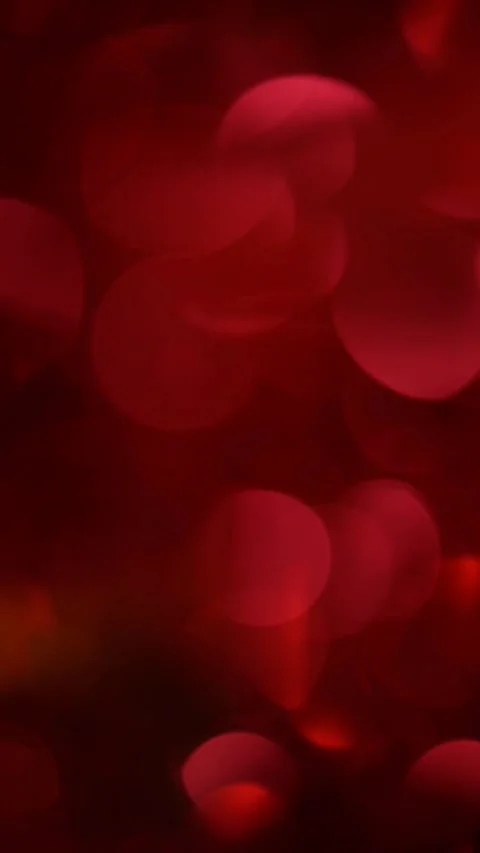 Vertical footage of red bokeh background Stock Footage 259621277