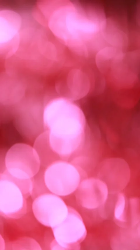 Vertical footage of red bokeh background Stock Footage 299800913