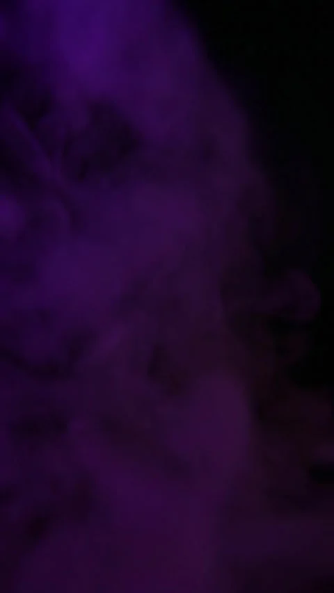 Vertical footage of smoke dark background Stock Footage 258447233