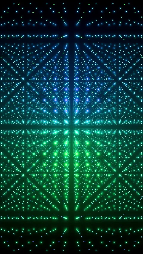 Vertical format of elegant seamless loop animation moving slowly through dense Stock-Footage 342840262