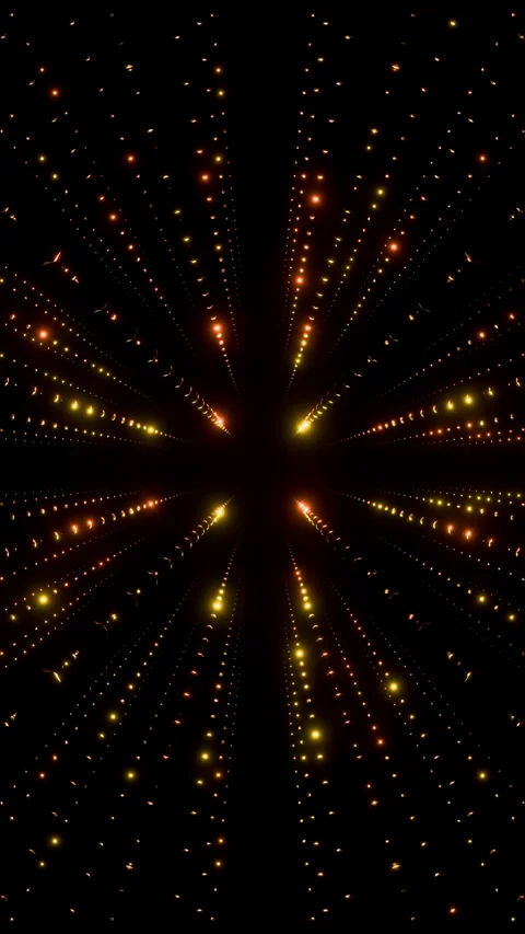 Vertical format of luxury seamless loop animation moving through wide angle grid Video stock 342680566