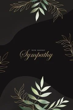 Vertical frame with olive leaves bouquet on black vector card template イラスト素材
