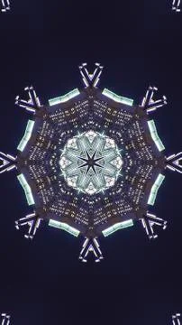 Vertical frame Pattern design made from night shot San Francisco Stock Photos