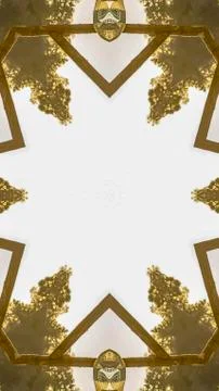 Vertical frame Wedding decorations turned into a design element Stock Photos