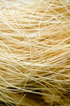 Vertical Fried Semiya Texture with Defocus Background Macro Food Photography Stock-Fotos