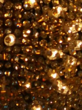 Vertical full frame image glowing gold shiny background with copy space Stock Photos