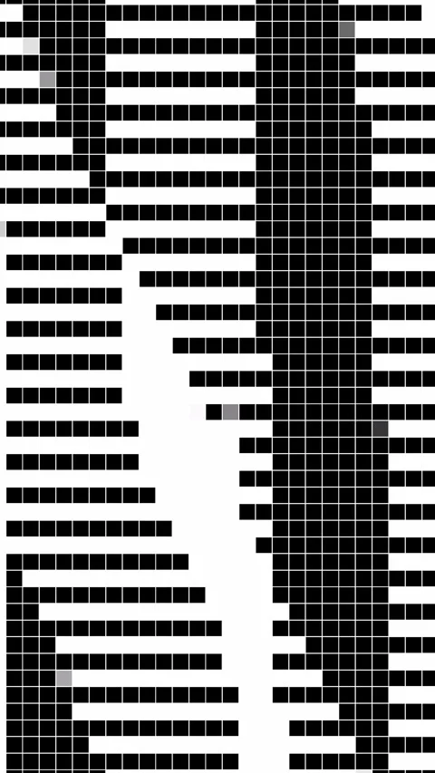 Vertical geometric animation. Stock Footage 332135376