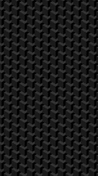 Vertical geometric cubes pattern. Stock Illustration