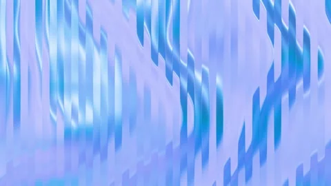 Vertical geometric shapes with a soft blurred gradient loop animated Stock Footage 328514613