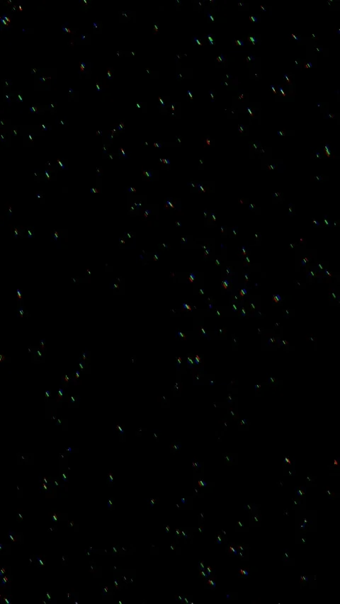 Vertical Glitchy Digital Static Particles Loop Video stock 341666110