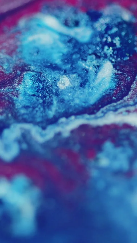 Vertical Glitter fluid background wet ink texture Stock Footage 274624173