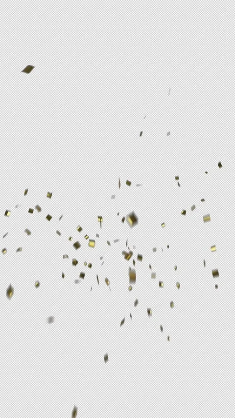 Vertical Glowing Confetti Alpha Explosion Pack Stock Footage 318714142