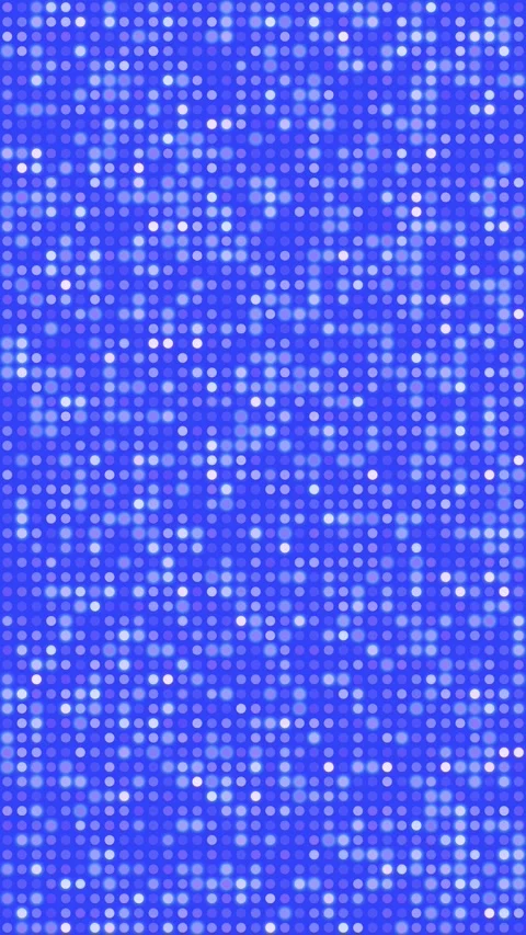 Vertical glowing dot grid with random blinking lights seamless loop Video stock 332461116