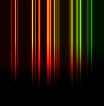 Vertical glowing Lines background Stock Illustration