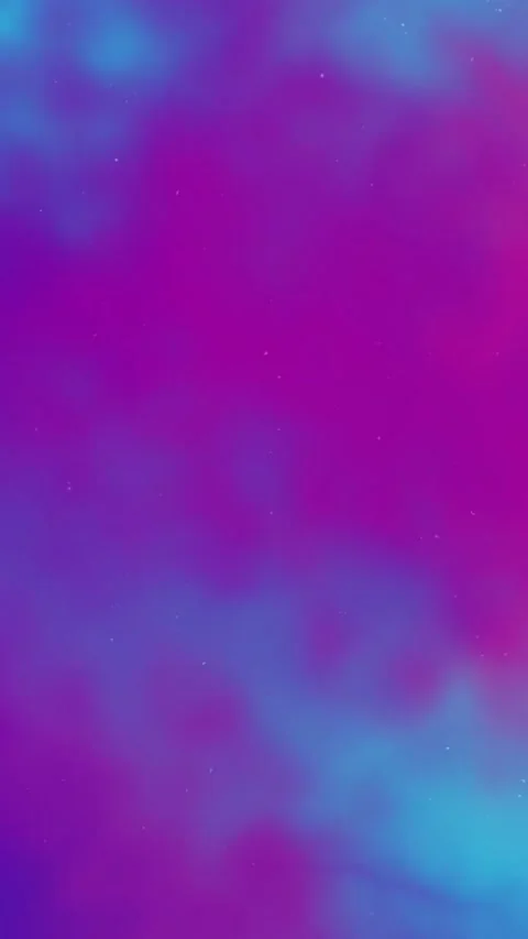 Vertical Glowing Nebula Stars Cosmic Cloud Motion Backdrop Loop Stock Footage 345636112