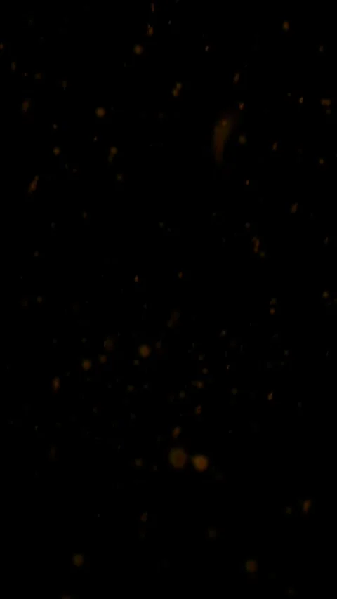 Vertical Glowing Orange Fire Sparks Embers Rising 4K Loop Video stock 334026488