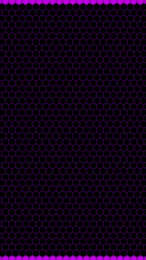 Vertical Glowing Pink Honeycomb Hexagon Grid Wave 4K Loop Видео 339375348
