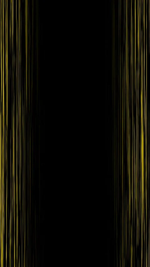 Vertical Gold Action Speed Line Black Background 4K Loop Stock-Footage 339165472