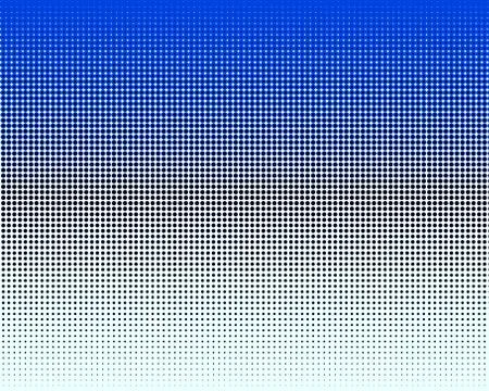 Vertical gradient halftone dots background. Pop art template, texture Stock Illustration