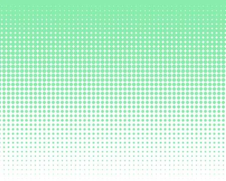 Vertical gradient halftone dots background. Pop art template, texture Stock Illustration