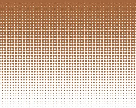 Vertical gradient halftone dots background. Pop art template, texture Stock Illustration