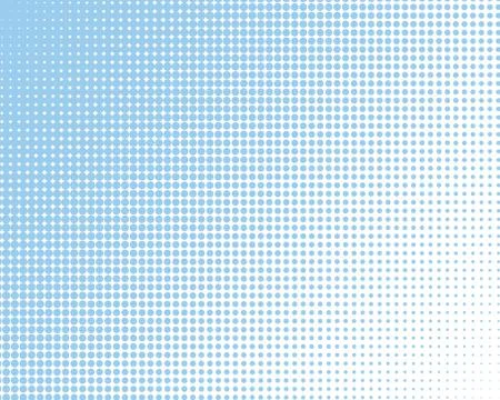 Vertical gradient halftone dots background. Pop art template, texture Stock Illustration