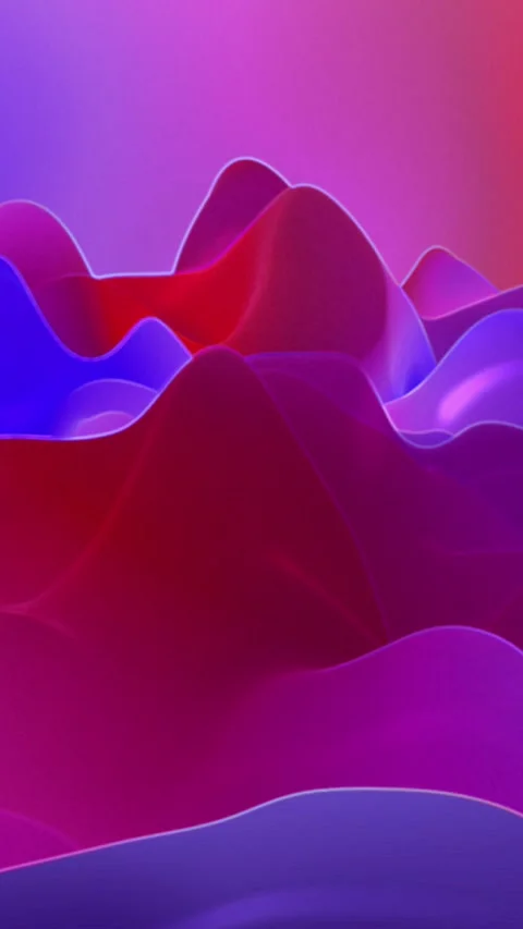 Vertical Gradient Mountain Shapes Background 4K Stock Footage 296716521