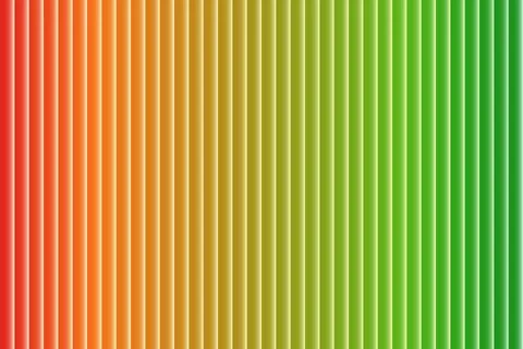 Vertical gradient stripes from red to green with subtle light effects abstr.. Stock Illustration