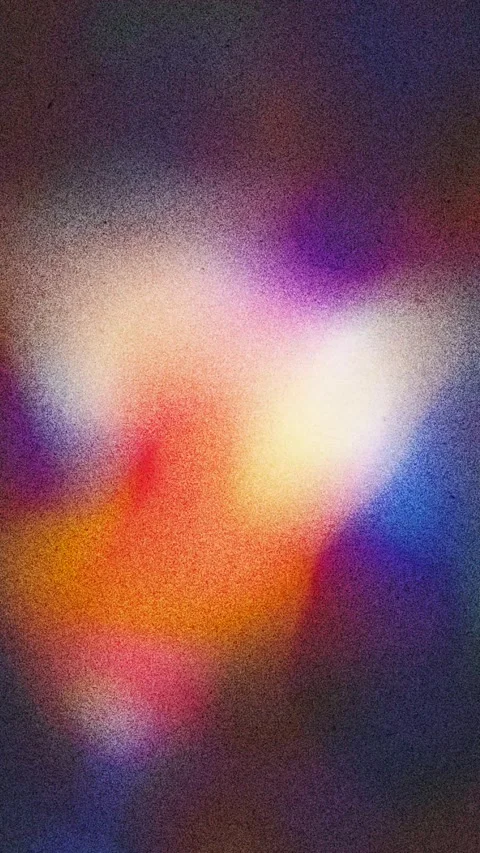 Vertical grain gradient background with retro glow seamless loop Stock Footage 347199372