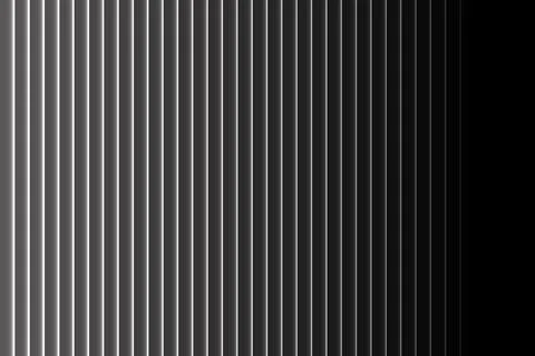Vertical gray and white striped gradient fading to black abstract backgroun.. 스톡 일러스트
