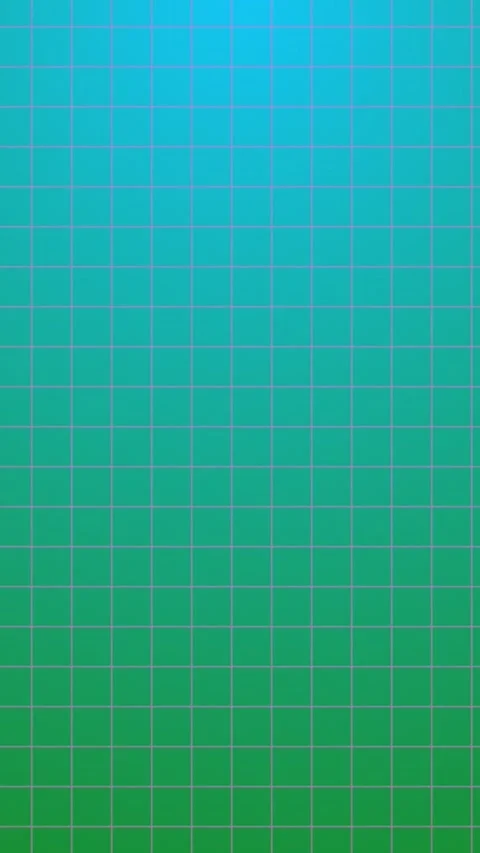 Vertical Green and Cyan Tech Grid Ambient Motion Loop Stock Footage 348260668