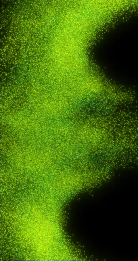 Vertical green background with a green blob in the middle Stock Footage 327068795