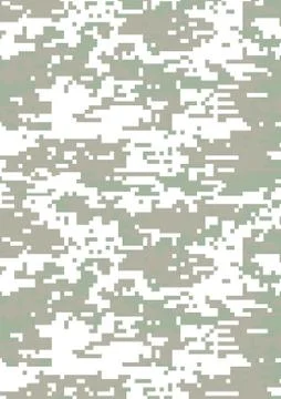 Vertical green camouflage pattern background Stock Illustration
