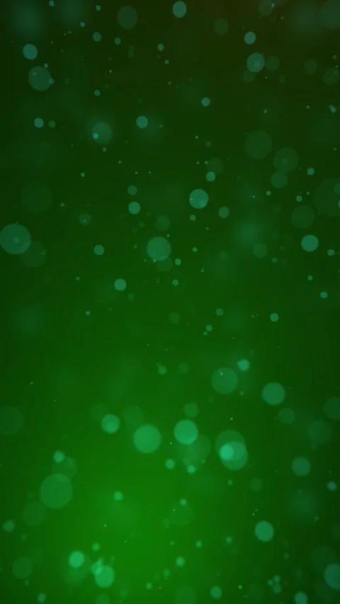 Vertical Green Gradient with Animated Circles 4K Loop Stock Footage 270443899