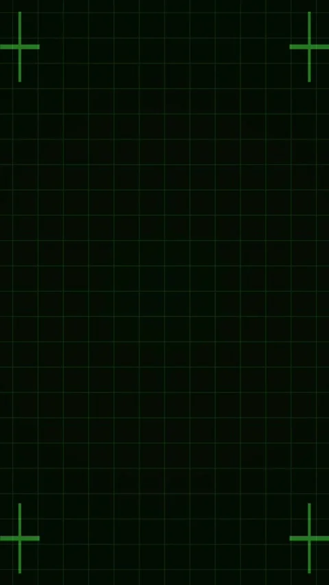 Vertical Green HUD Grid Scan Futuristic Interface Loop 3 動画素材 339135248