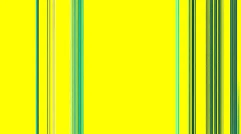 Vertical Green Lines on Yellow Stock Footage 18176325