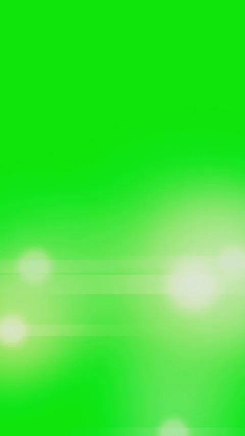 Vertical Green Screen with Soft Glowing White Light Flares and Bokeh Video stock 337094380