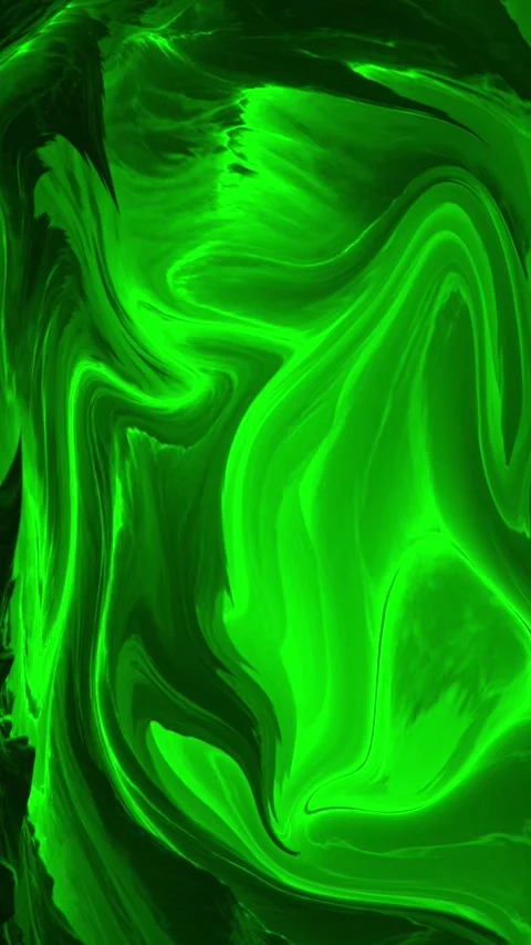 Vertical Green Smudge Smear Background 4K Loop Stock Footage 284564583