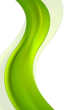 Vertical green waves bright design Vertical green waves bright design. Vec... Foto stock