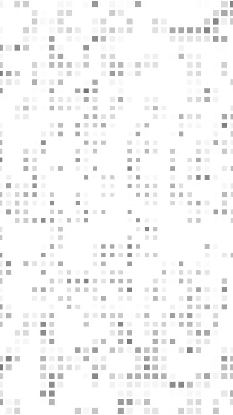Vertical Grey Blinking Square Grid 4K Loop White Background Video stock 337995068