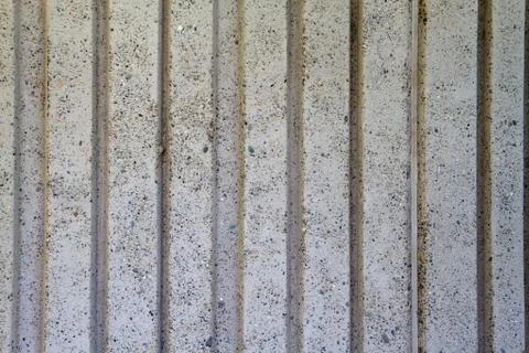 Vertical grooved wall Stock Photos
