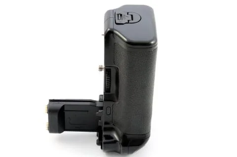 Vertical handle for reflex camera 스톡 사진