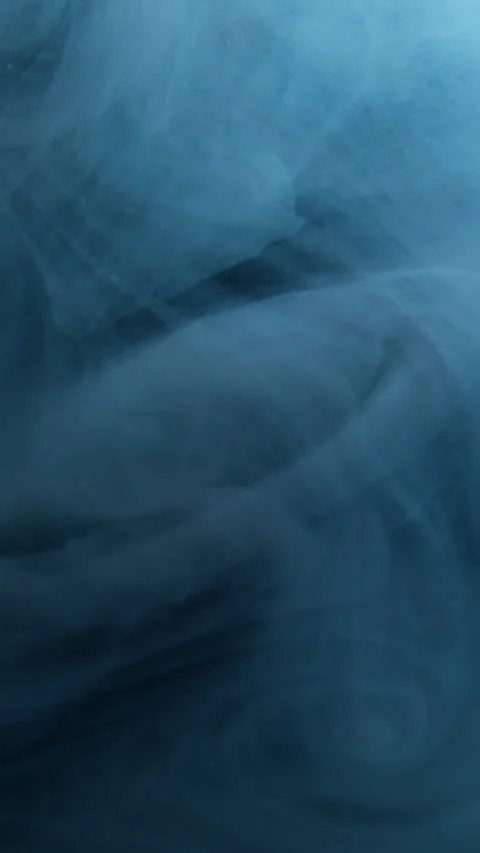 Vertical haze wave ink steam liquid swirl pigment Stock Footage 322148024