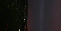 Vertical HD Night storm sublte lightning on the horizon 4k or 4k+ Resolution