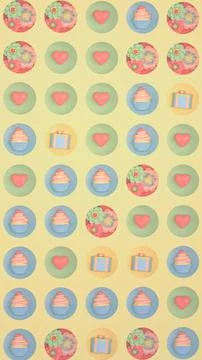 Vertical holiday background Stock Illustration