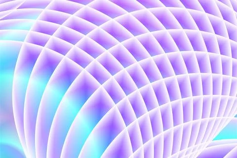 Vertical horizontal geometric creative 3d optical illusion illustrated Stock Illustration